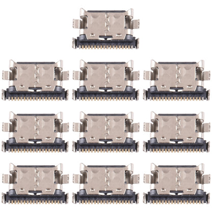 For Samsung Galaxy M54 5G SM-M546B 10 PCS Charging Port Connector - Single Tail Connector by buy2fix | Online Shopping UK | buy2fix