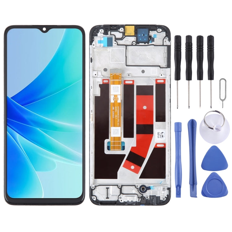 For OPPO A57e OEM LCD Screen Digitizer Full Assembly with Frame - LCD Screen by buy2fix | Online Shopping UK | buy2fix