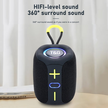 T&G TG-658 Outdoor USB High Power 8W Heavy Bass Wireless Bluetooth Speaker(Red) - Mini Speaker by T&G | Online Shopping UK | buy2fix