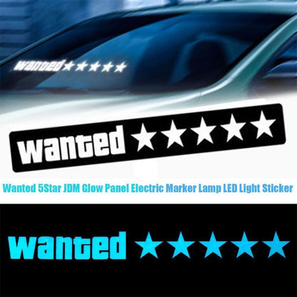 EL Luminous Car Stickers Cold Light Car Stickers Car Luminous Pattern Decoration(Take Care Not Delivered) - Decorative Sticker by buy2fix | Online Shopping UK | buy2fix