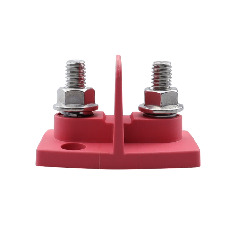 Dual Power M10 Binding Post Cable Connector(Red) - Fuse by buy2fix | Online Shopping UK | buy2fix