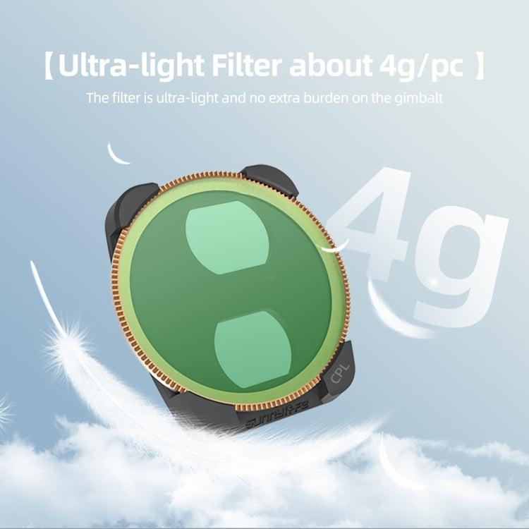 For DJI Air 3 Sunnylife Camera Lens Filter, Filter:4 in 1 MCUV CPL ND4 ND8 - Mavic Lens Filter by Sunnylife | Online Shopping UK | buy2fix