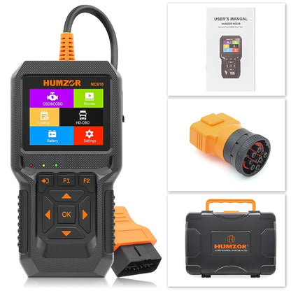 HUMZOR NexzCheck NC610 Car / Truck Code Reader OBD2 Diagnostic Scan Tool(Black) - Code Readers & Scan Tools by buy2fix | Online Shopping UK | buy2fix