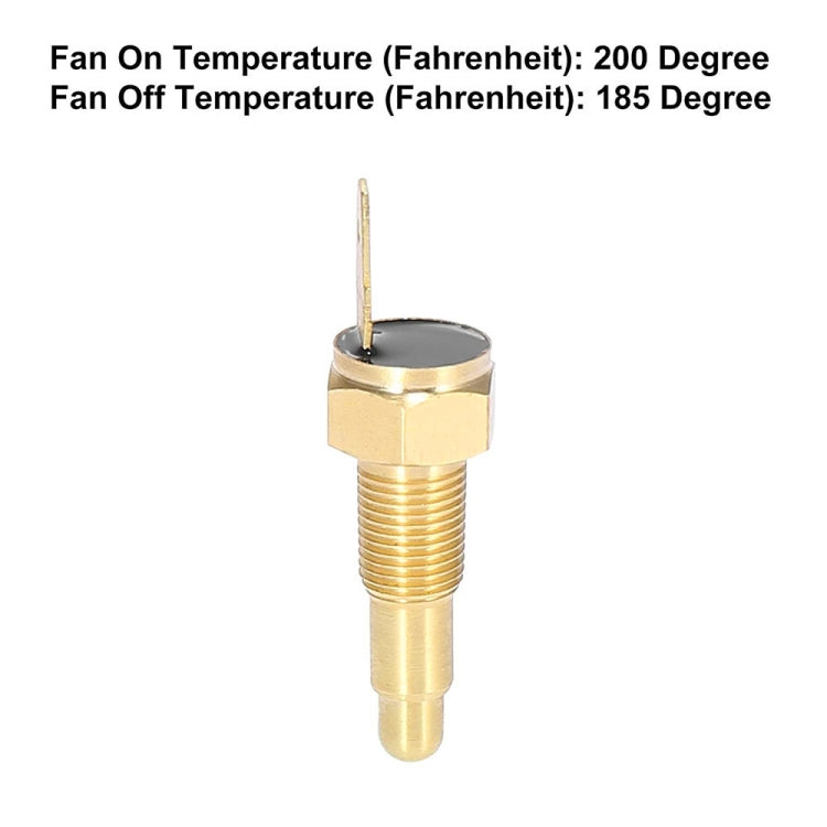 165-185 Degree Car Fan Thermostat Temperature Switch Electric Engine Cooling Fan Thermostat Switch - Engine Fittings by buy2fix | Online Shopping UK | buy2fix