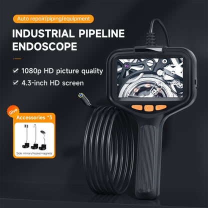 P200 8mm Side Lenses Integrated Industrial Pipeline Endoscope with 4.3 inch Screen, Spec:50m Tube -  by buy2fix | Online Shopping UK | buy2fix