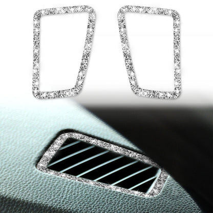 For BMW 3 Series E90 2005-2012 Car Air Outlet Diamond Decorative Sticker, Left Drive - Car Interior Mouldings by buy2fix | Online Shopping UK | buy2fix