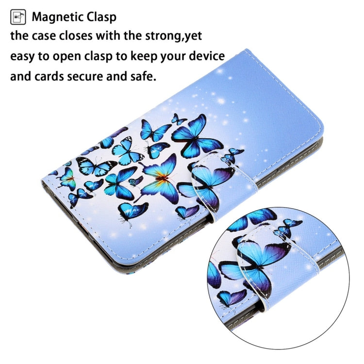 For Xiaomi Redmi 9A 3D Colored Drawing Horizontal Flip PU Leather Case with Holder & Card Slots & Wallet(Multiple Butterflies) - Xiaomi Cases by buy2fix | Online Shopping UK | buy2fix