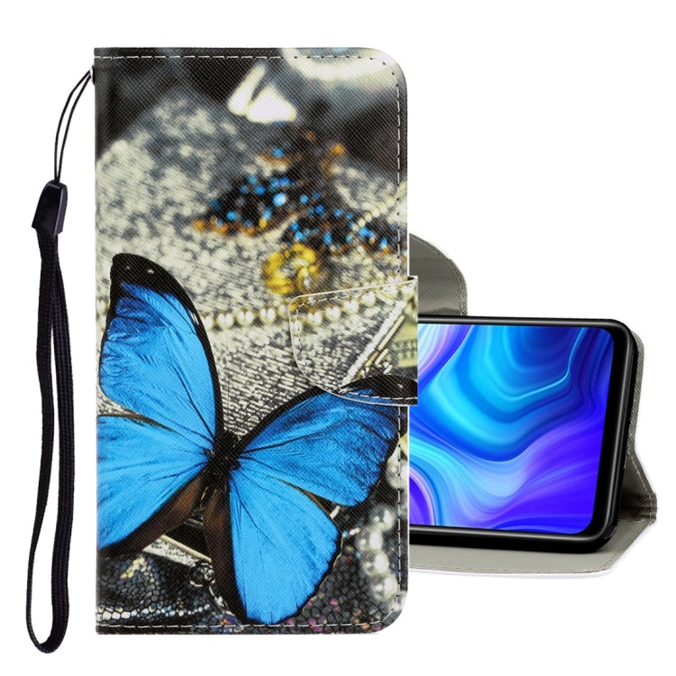 For Xiaomi Redmi 9A 3D Colored Drawing Horizontal Flip PU Leather Case with Holder & Card Slots & Wallet(A Butterfly) - Xiaomi Cases by buy2fix | Online Shopping UK | buy2fix