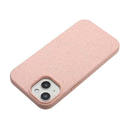 For iPhone 13 Wheat MagSafe Magnetic Straw Material + TPU Phone Case(Pink) - iPhone 13 Cases by buy2fix | Online Shopping UK | buy2fix