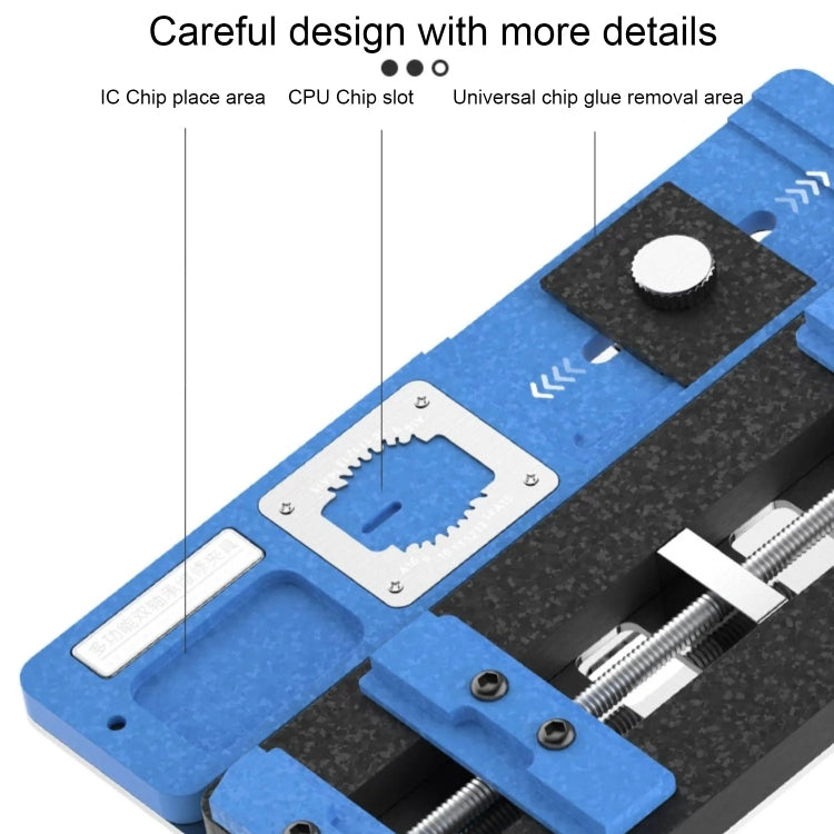 BEST BST-188 Dual-Axis Three Card Slot Universal Fixture - Repair Fixture by BEST | Online Shopping UK | buy2fix