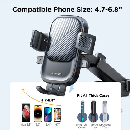 JOYROOM JR-OK6 Mechanical Car Phone Mount(Black) - Car Holders by JOYROOM | Online Shopping UK | buy2fix