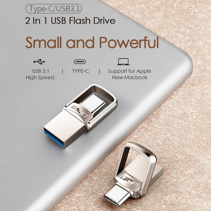 EAGET 128G USB 3.1 + Type-C / USB-C  Interface Metal Twister Flash U Disk, with Micro USB OTG Adapter - USB Flash Drives by EAGET | Online Shopping UK | buy2fix