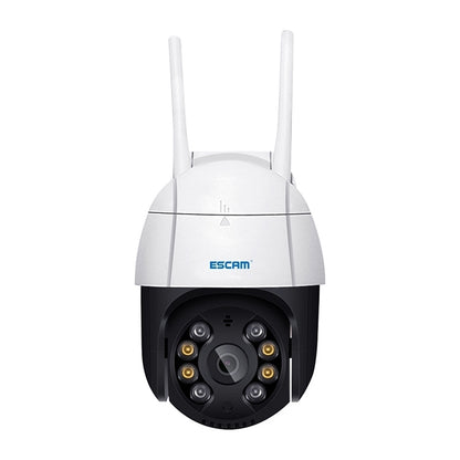 ESCAM QF518 5MP Smart WiFi IP Camera, Support AI Humanoid Detection / Auto Tracking / Dual Light Night Vision / Cloud Storage / Two Way Audio / TF Card, Plug:UK Plug(White) - Dome Camera by ESCAM | Online Shopping UK | buy2fix