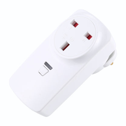 AK-DL220 220V Smart Wireless Remote Control Socket with Remote Control, Plug Type:UK Plug - Consumer Electronics by buy2fix | Online Shopping UK | buy2fix