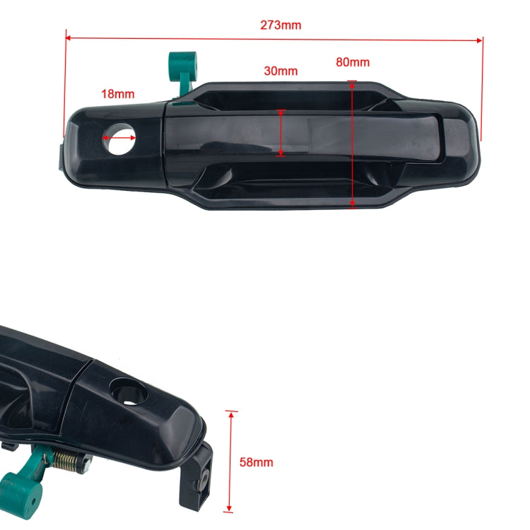 Car Right Front Door Outside Handle 82660-3E010 for KIA Sorento 2003-2006 - In Car by buy2fix | Online Shopping UK | buy2fix