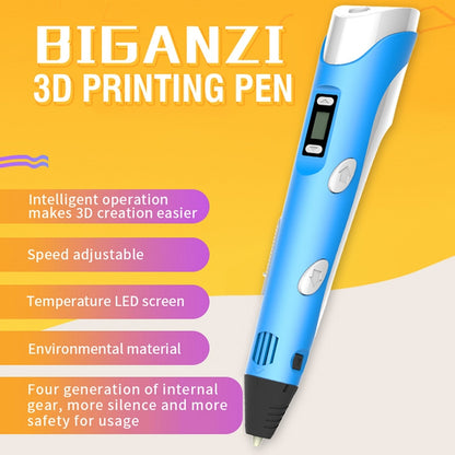 Hand-held 3D Printing Pen, USB Plug(Yellow) - Consumer Electronics by buy2fix | Online Shopping UK | buy2fix