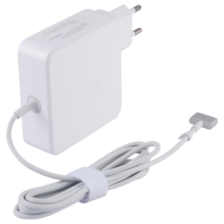 85W AC Power Adapter Portable Charger with 1.8m Charging Cable, EU Plug(White) - Apple Accessories by buy2fix | Online Shopping UK | buy2fix