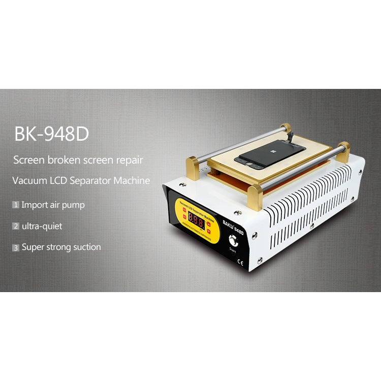 BAKU BK-948D 500W Vacuum Anti-static LCD Touch Panel Separator Machine, AC 110V - Separation Equipment by BAKU | Online Shopping UK | buy2fix