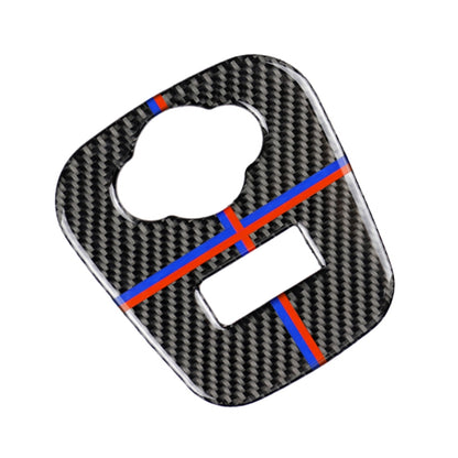 Red Blue Color Car F Chassis Cigarette Lighter Cover Panel Carbon Fiber Decorative Sticker for BMW Mini Cooper F55 / F56 / F57 - Car Interior Mouldings by buy2fix | Online Shopping UK | buy2fix