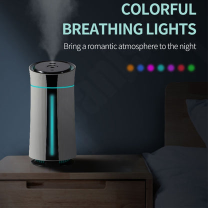 A8 Indoor Humidifier with Colorful Atmosphere Light - Home & Garden by buy2fix | Online Shopping UK | buy2fix