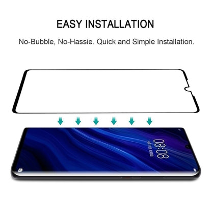 9H 3D Full Screen Tempered Glass Film for Huawei P30 - Mobile Accessories by buy2fix | Online Shopping UK | buy2fix