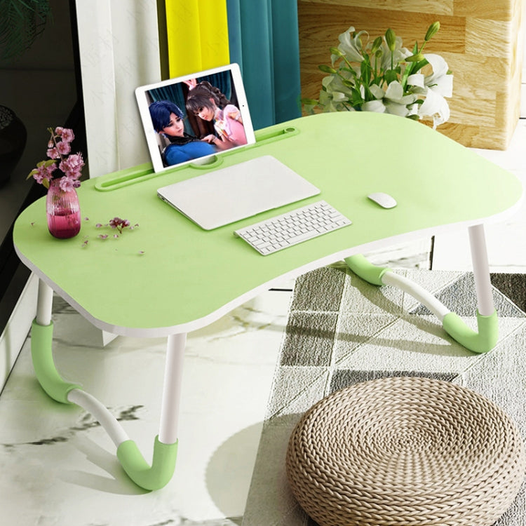 Foldable Non-slip Laptop Desk Table Stand with Card Slot (Green) - Laptop Stand by buy2fix | Online Shopping UK | buy2fix