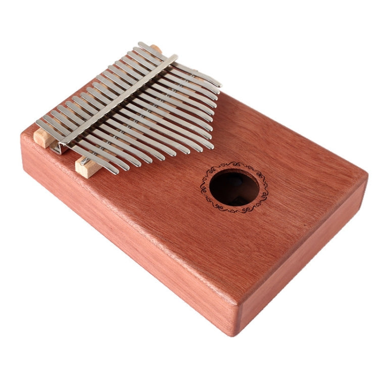 17-tone Acacia Wood Single Kalimba Thumb Piano Kalimba Finger Piano - Keyboard Instruments by buy2fix | Online Shopping UK | buy2fix