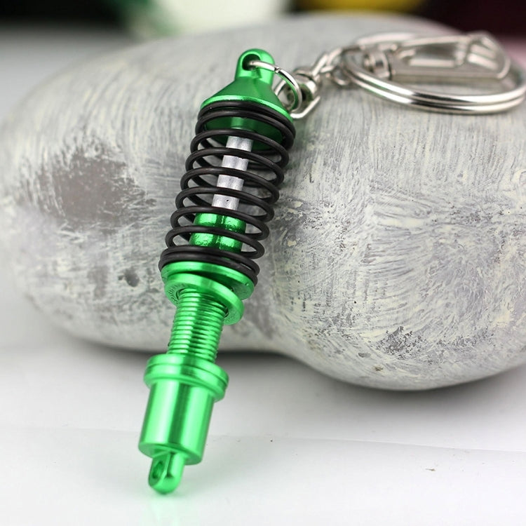 Shock Absorber Keychain Key Ring Holder(Green) - Key Rings by buy2fix | Online Shopping UK | buy2fix