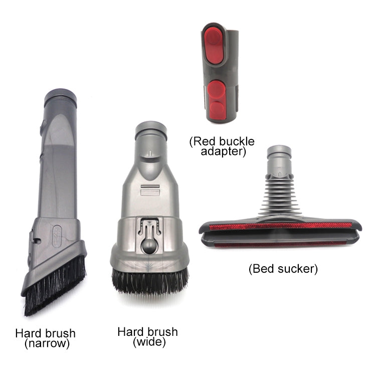 XD999 4 in 1 Handheld Tool Replacement Brush Kits D926 D927 D929 D931 for Dyson V6 / V7 / V8 / V9 / V10 Vacuum Cleaner - Consumer Electronics by buy2fix | Online Shopping UK | buy2fix