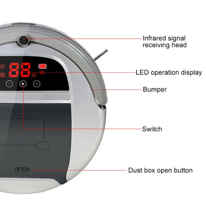 FD-3RSW(IC)CS 1000Pa Large Suction Smart Household Vacuum Cleaner Clean Robot - Consumer Electronics by buy2fix | Online Shopping UK | buy2fix