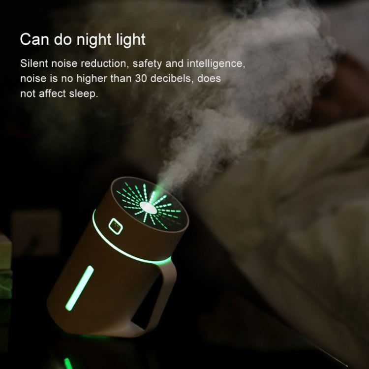 ML-S2 Water Cup Shape Intelligent Mute LED Night Light Atomized Humidifier Air humidification Machine(Pink) - Home & Garden by buy2fix | Online Shopping UK | buy2fix