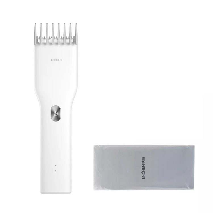 Original Xiaomi Enchen Boost Intelligent Fast Charging Electric Hair Trimmer Haircut Machine (White) - Hair Trimmer by Xiaomi | Online Shopping UK | buy2fix