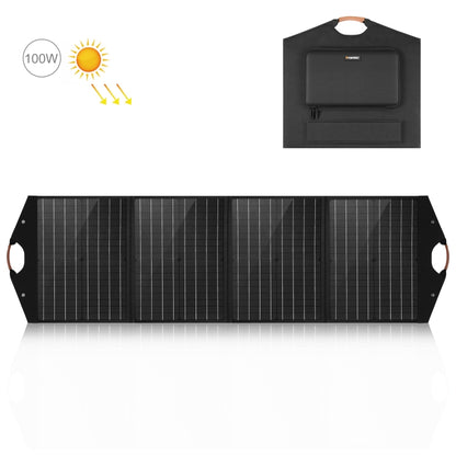 HAWEEL 100W Foldable Solar Panel Charger Travel Folding Bag (Black) - Consumer Electronics by HAWEEL | Online Shopping UK | buy2fix