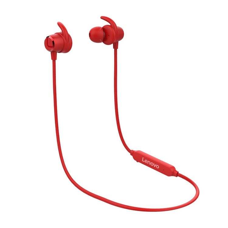 Original Lenovo X1 Magnetic In-Ear Wireless Sports Bluetooth 5.0 Earphone(Red) - Neck-mounted Earphone by Lenovo | Online Shopping UK | buy2fix
