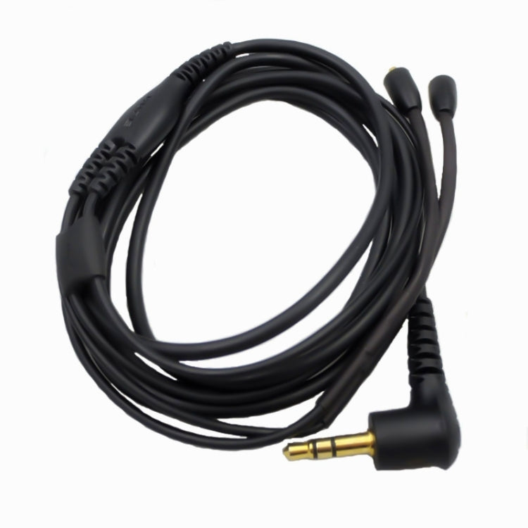 ZS0105 Headphone Audio Cable for Shure SE535 (Black) - Headset Accessories by buy2fix | Online Shopping UK | buy2fix