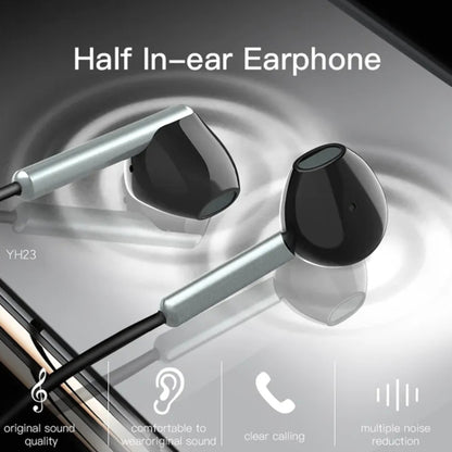 Yesido YH23 3.5mm In-Ear Wired Earphone, Length: 1.2m - In Ear Wired Earphone by Yesido | Online Shopping UK | buy2fix