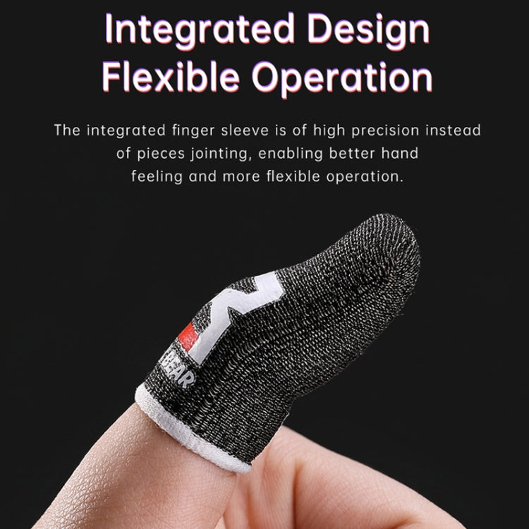 ROCK i27 Super Conductive Silver Fiber Anti-sweat Sensitive Touch Gaming Finger Cover for Thumb / Index Finger - Gaming Finger Sleeves by buy2fix | Online Shopping UK | buy2fix