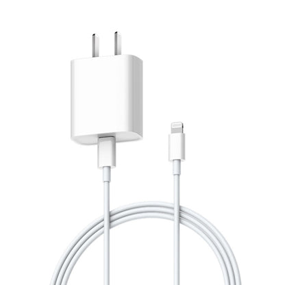 Original Xiaomi 20W MFi Certification USB-C / Type-C Charger with 8 Pin Cable, US Plug (White) - USB Charger by Xiaomi | Online Shopping UK | buy2fix