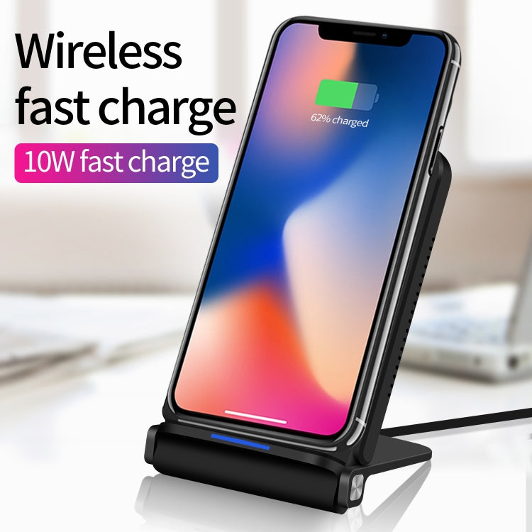 Q200 5W ABS + PC Fast Charging Qi Wireless Fold Charger Pad(Rose Gold) - Apple Accessories by buy2fix | Online Shopping UK | buy2fix