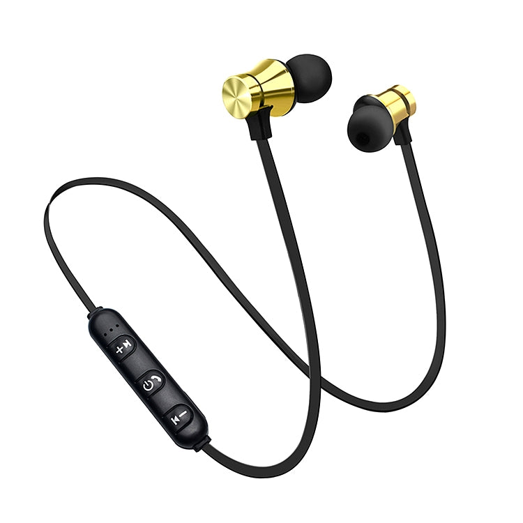 XT11 Magnetic In-Ear Wireless Bluetooth V4.2 Earphones(Gold) - Neck-mounted Earphone by buy2fix | Online Shopping UK | buy2fix