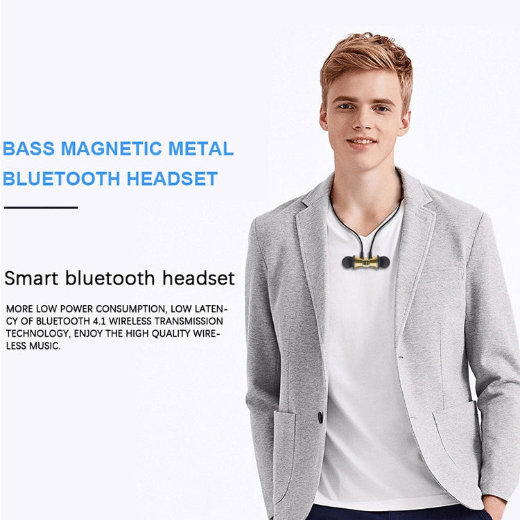 XT11 Magnetic In-Ear Wireless Bluetooth V4.2 Earphones(Blue) - Neck-mounted Earphone by buy2fix | Online Shopping UK | buy2fix