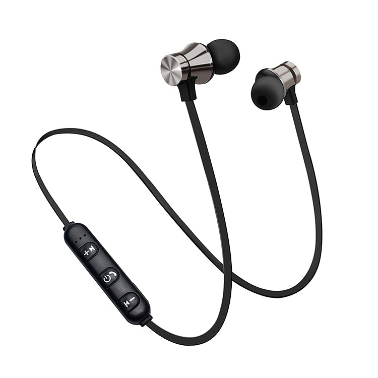 XT11 Magnetic In-Ear Wireless Bluetooth V4.2 Earphones(Tarnish) - Neck-mounted Earphone by buy2fix | Online Shopping UK | buy2fix