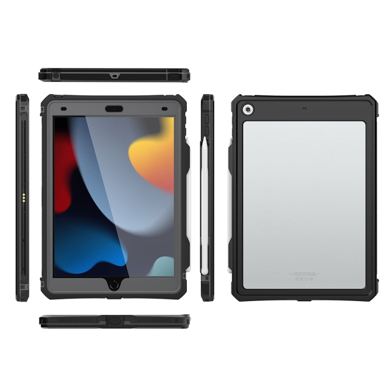 For iPad 10.2 2021 RedPepper Shockproof Waterproof PC + PET + TPU Tablet Protective Case - iPad 10.2 Cases by RedPepper | Online Shopping UK | buy2fix