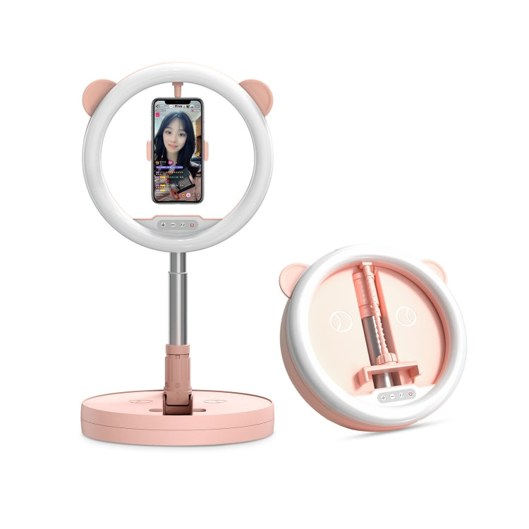 WK WT-P11 Portable Filling Light Live Holder (Pink) - Selfie Light by WK | Online Shopping UK | buy2fix