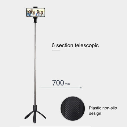 Mai Appearance K06 Multi-function Live Broadcast Mobile Bluetooth Self-timer Pole Tripod (Black) - Consumer Electronics by buy2fix | Online Shopping UK | buy2fix