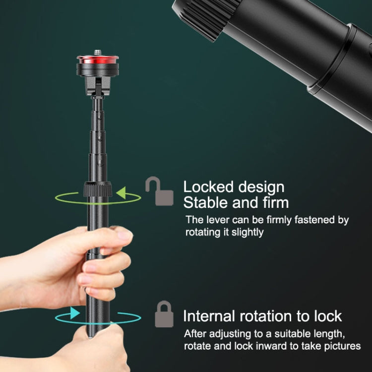 Aluminum Alloy Mobile Phone Bluetooth Selfie Stick Live Floor Tripod Bracket, Height: 1.8m - Consumer Electronics by buy2fix | Online Shopping UK | buy2fix