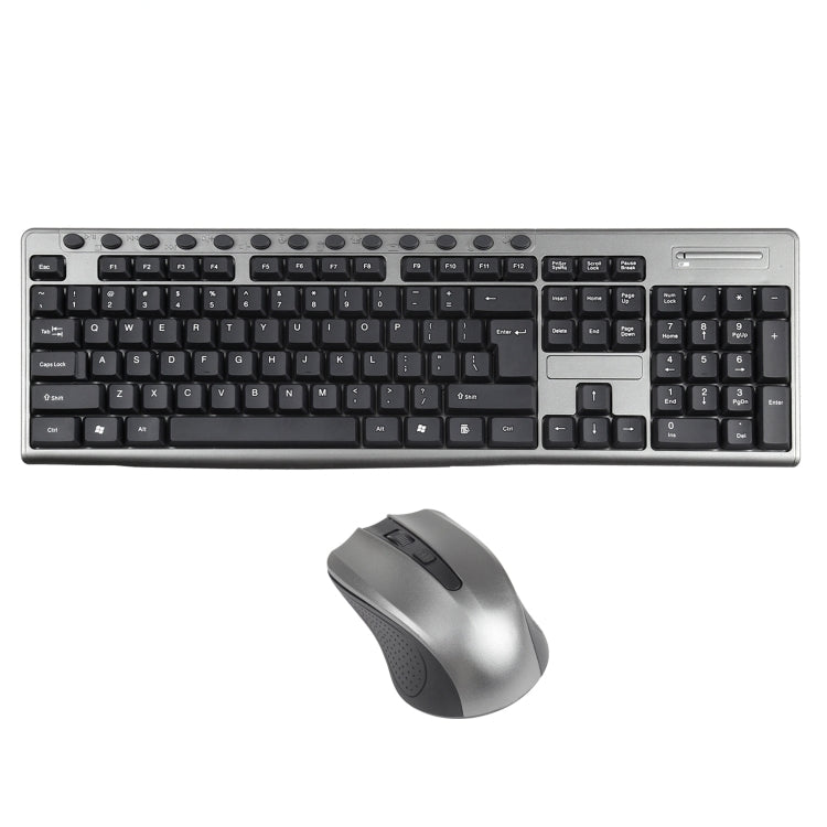 KB-6600 2.4Ghz Office Waterproof Wireless Keyboard Mouse Set - Wireless Keyboard by buy2fix | Online Shopping UK | buy2fix