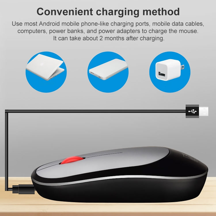 ZGB 360 2.4G Computer Laptop Wireless Chargeable Mini Mouse 1000dpi(Blue) - Wireless Mice by Chasing Leopard | Online Shopping UK | buy2fix