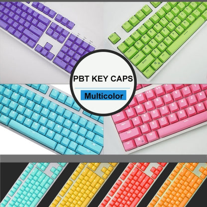 104 Keys Double Shot PBT Backlit Keycaps for Mechanical Keyboard (Mint Blue) -  by buy2fix | Online Shopping UK | buy2fix