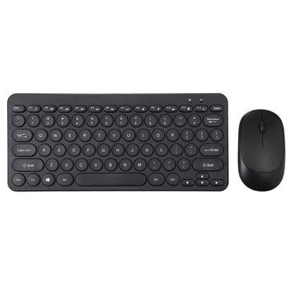 K380 2.4GHz Portable Multimedia Wireless Keyboard + Mouse (Black) - Wireless Keyboard by buy2fix | Online Shopping UK | buy2fix